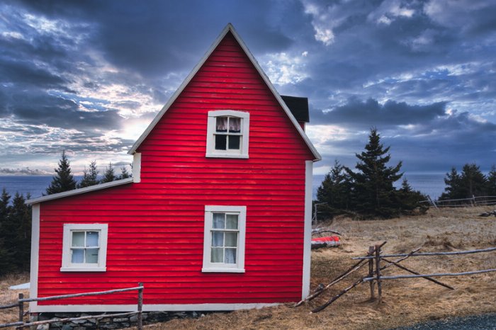 Coastal Cottage - Newfoundland art print