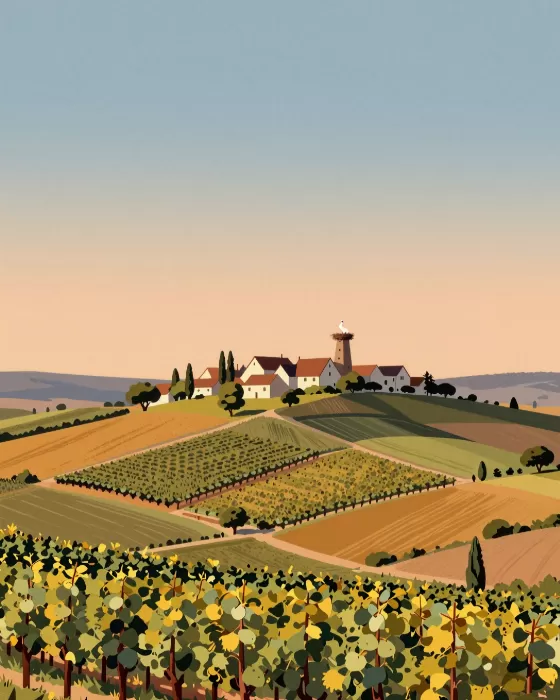 Alsatian Vineyards