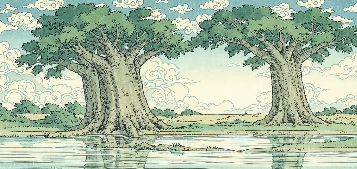 Baobab Morning