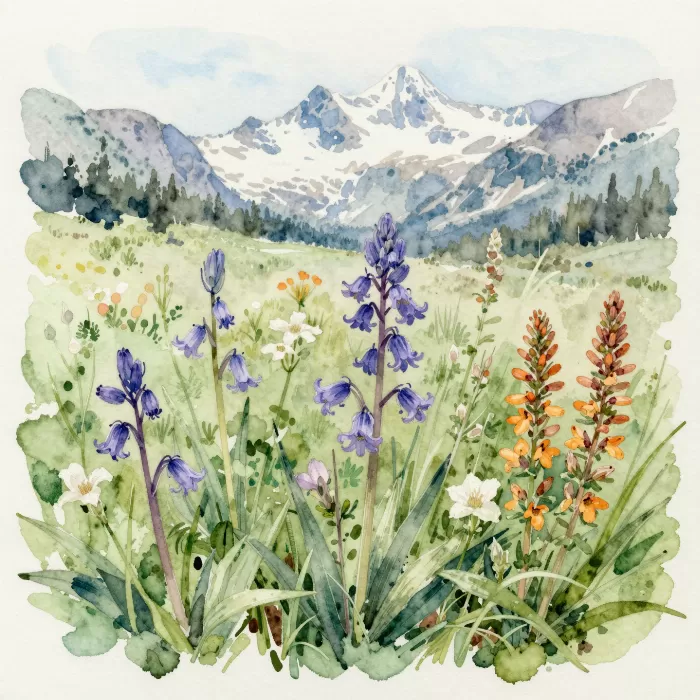 Glacier Bluebells