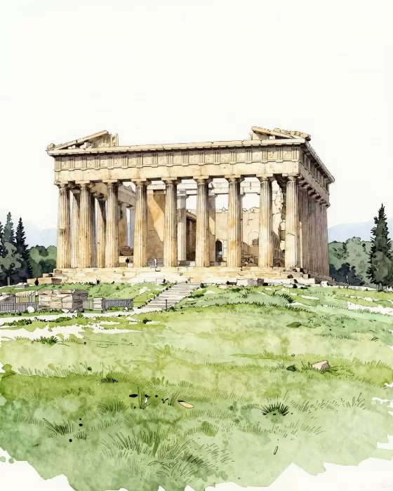 Athenian Columns