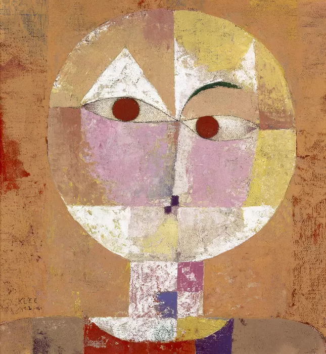Senecio Baldgreis 1922 painting