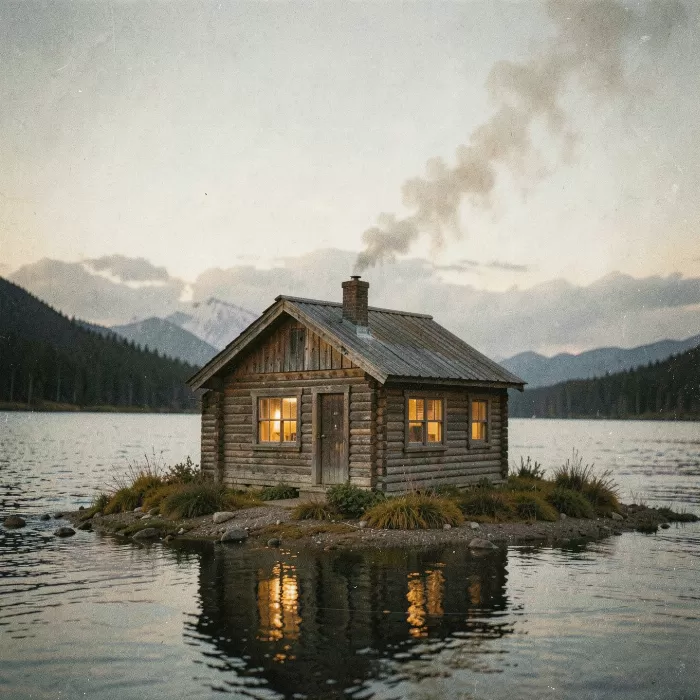 Cabin Dusk
