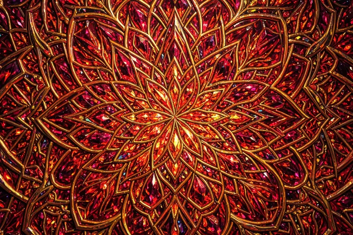 Ruby Mandala