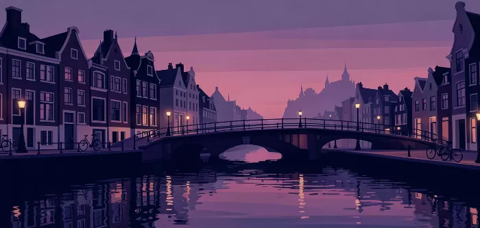 Gabled Evening