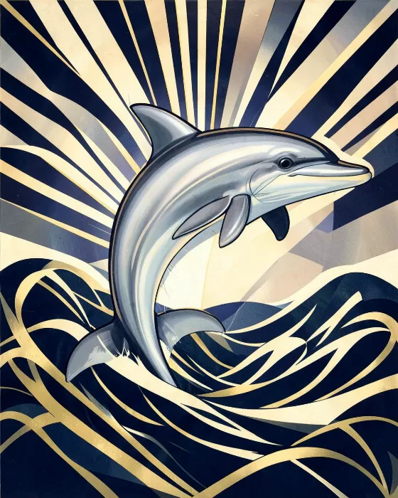 Deco Dolphin