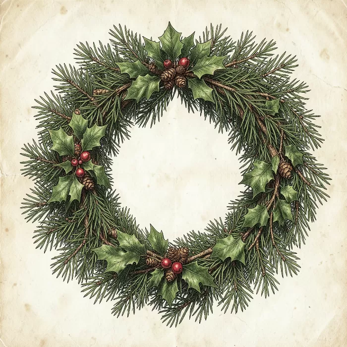 Yuletide Engraving