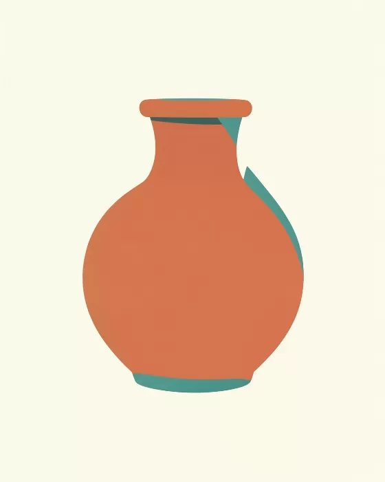 Terracotta Vase