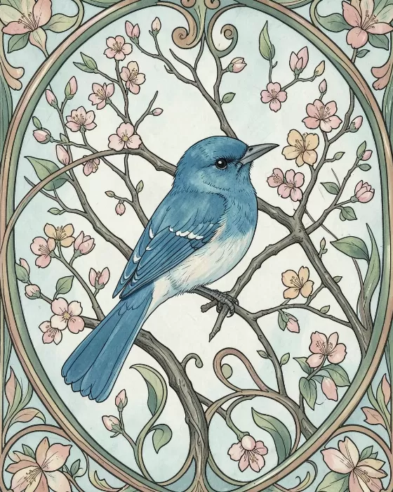 Blossom Bluebird