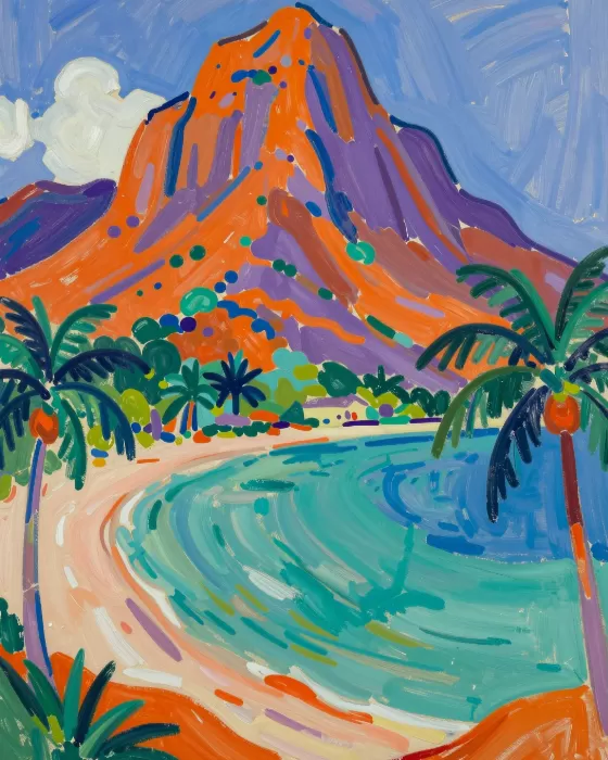 Fauvist Lagoon