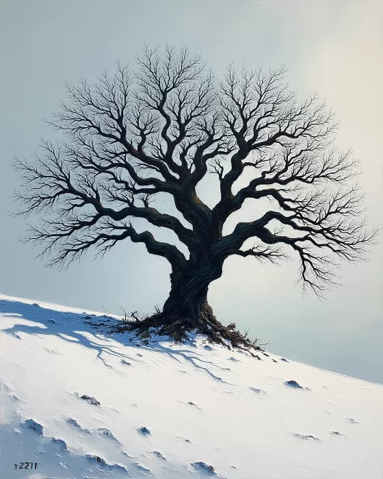 Winter Oak II