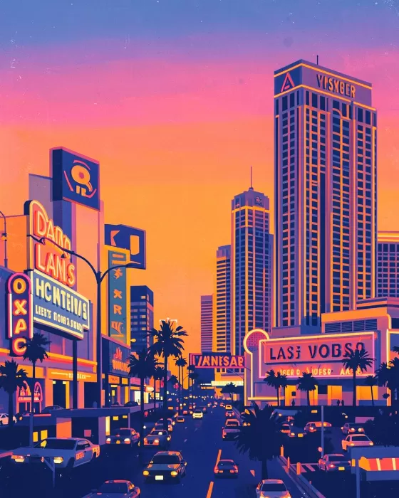 Vegas Dusk