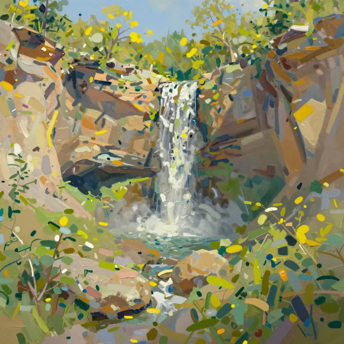 Sunlit Gorge