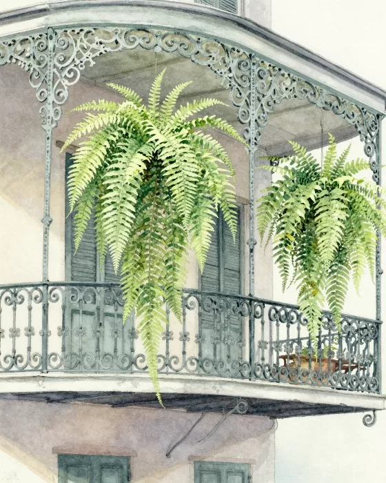 Balcony Scrollwork