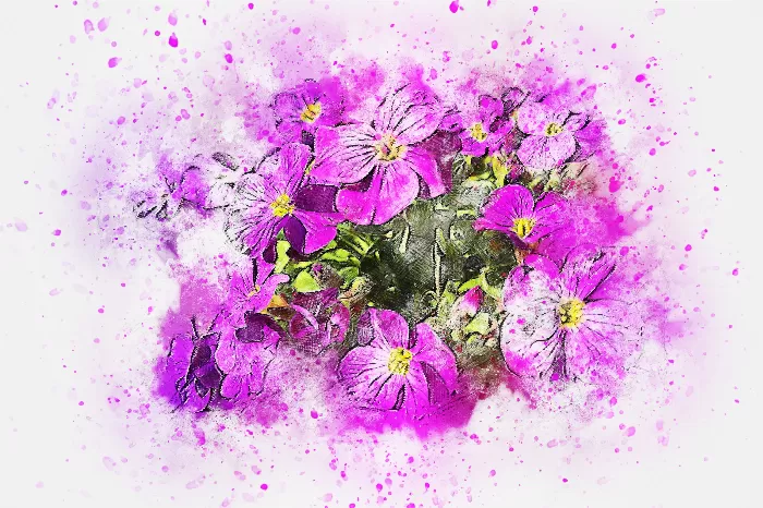 A Splash Of Purple