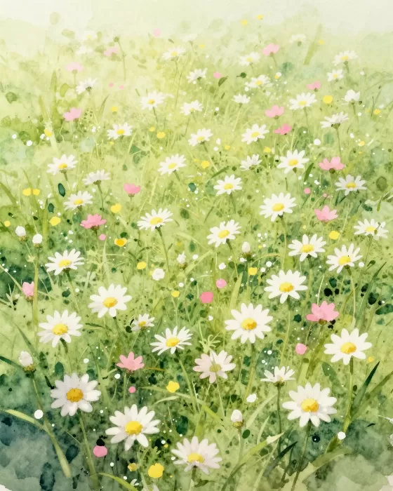 Meadow Daisies II