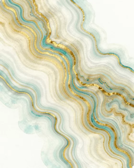 Teal Marble