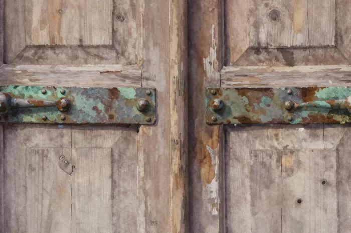 Rusty Hinges