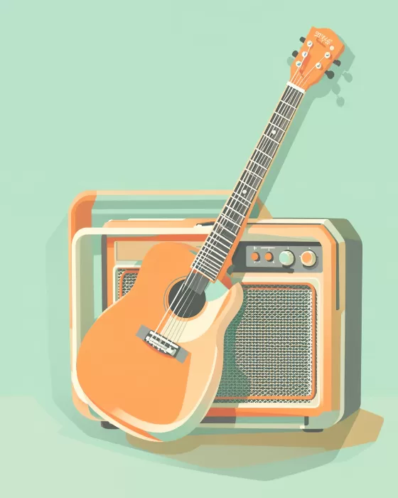 Retro Guitar