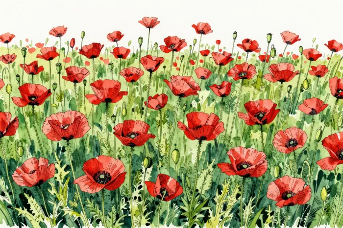 Meadow Poppies