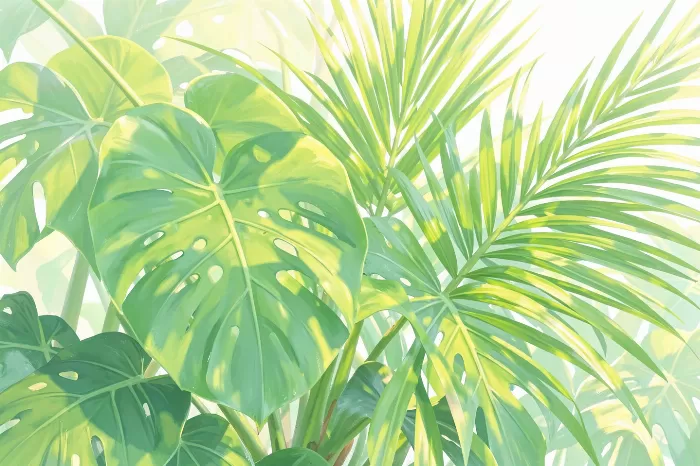 Tropical Leaves