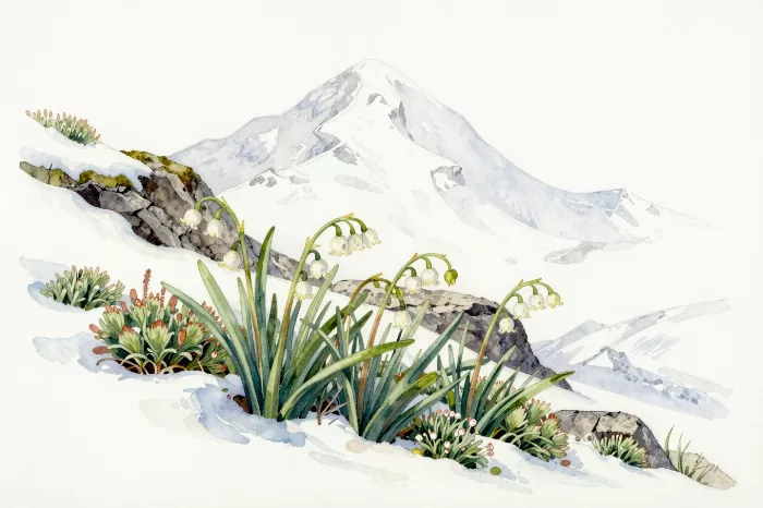 Alpine Harebells
