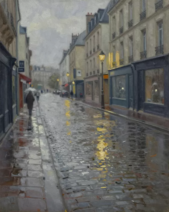 Rainy Boulevard