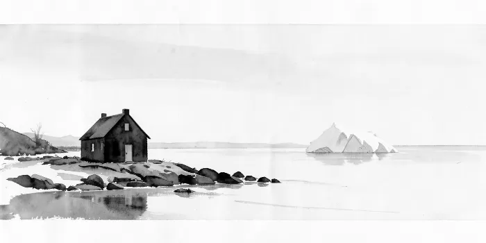 Solitary Saltbox