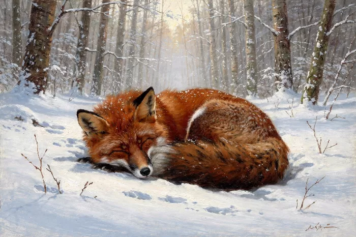 Snowy Nap