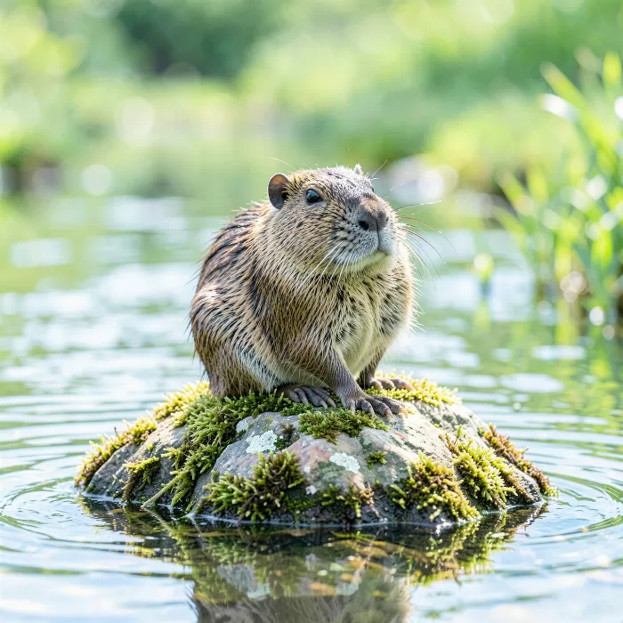 Pond Muskrat