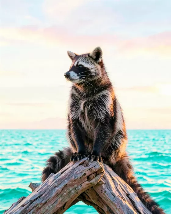 Coastal Raccoon