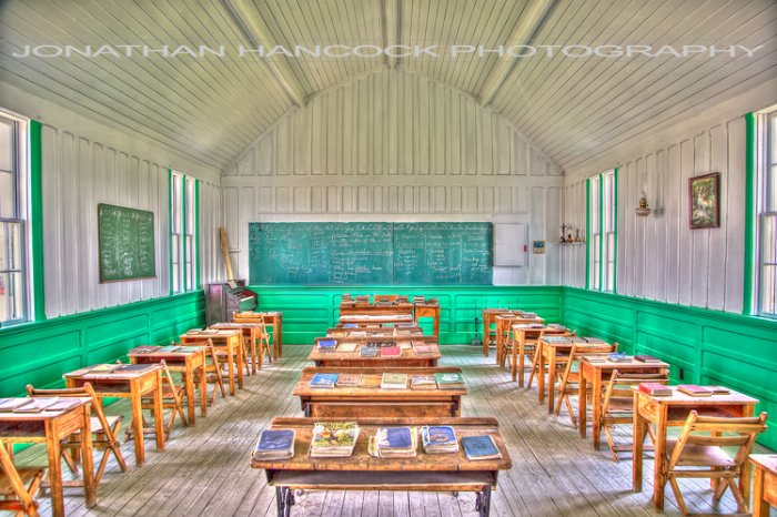 School House - Newfoundland art print