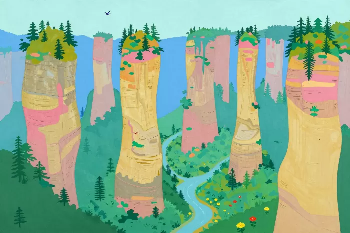 Zhangjiajie Pillars