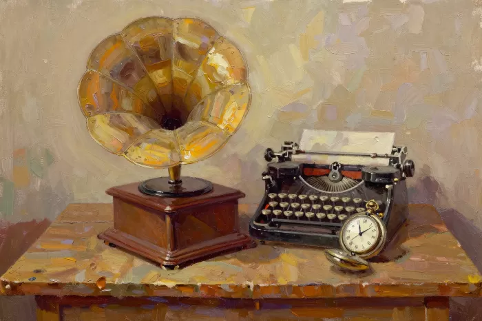 Rustic Gramophone
