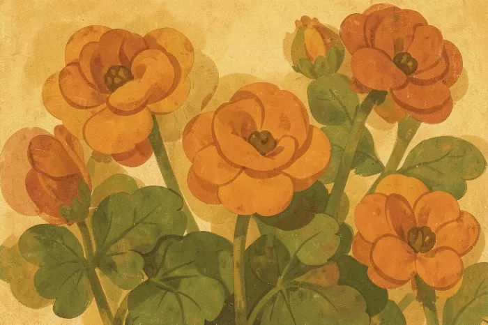 Retro Geraniums