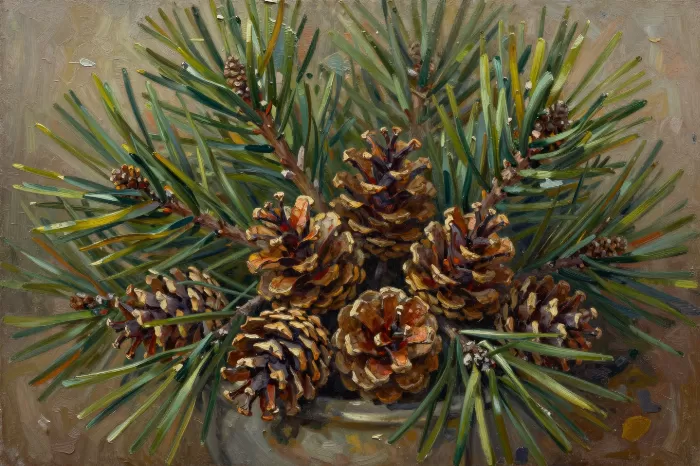 Pinecone Still