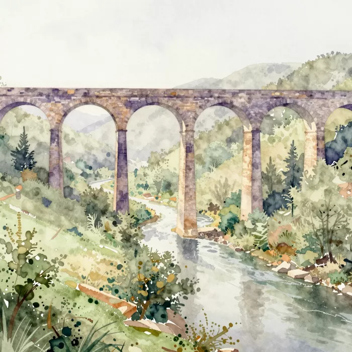 Misty Aqueduct