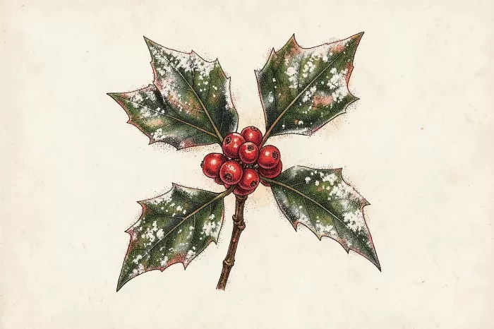 Frosted Holly