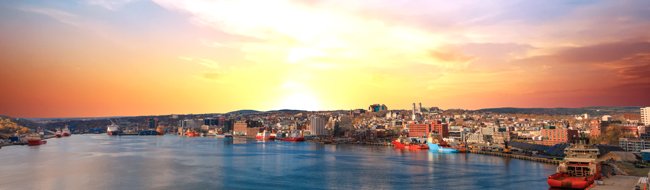 St John's Glory - Newfoundland art print