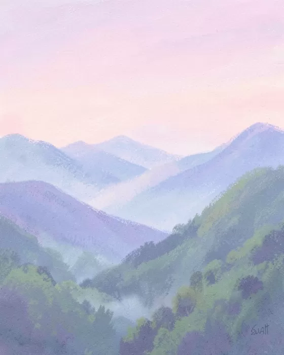 Pastel Peaks
