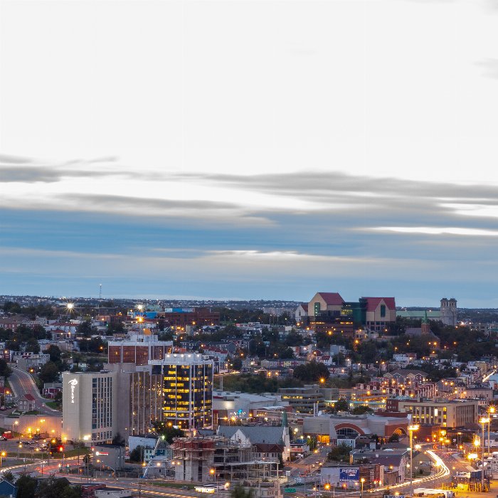 City In Motion - Newfoundland art print