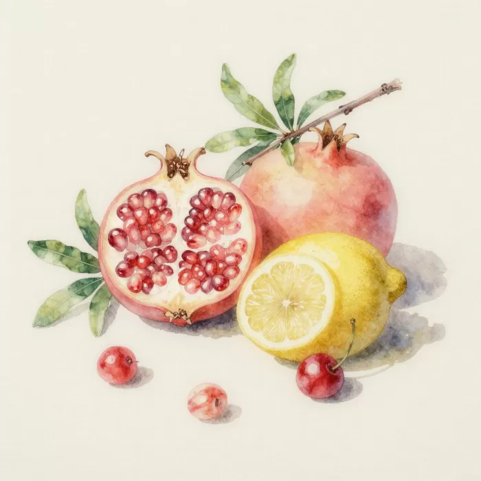 Pomegranate Branch