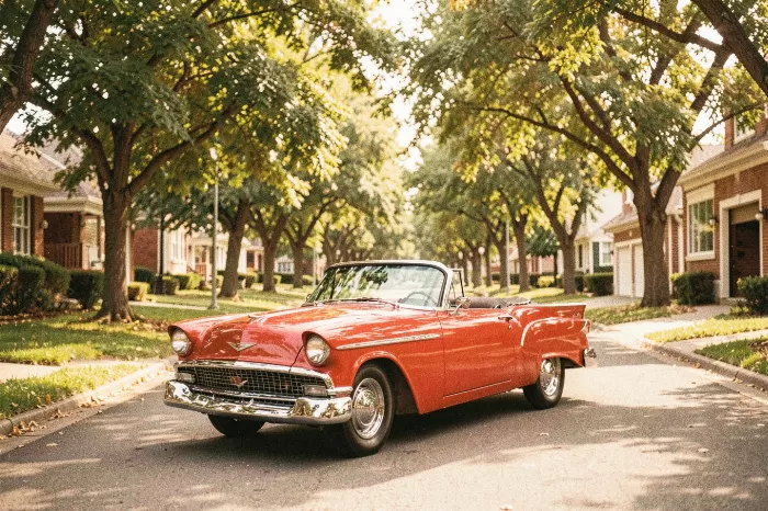 Crimson Convertible