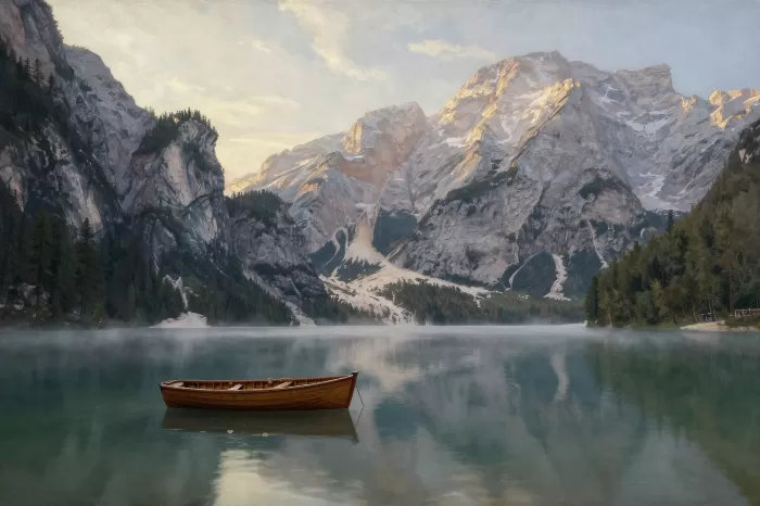 Braies Dawn