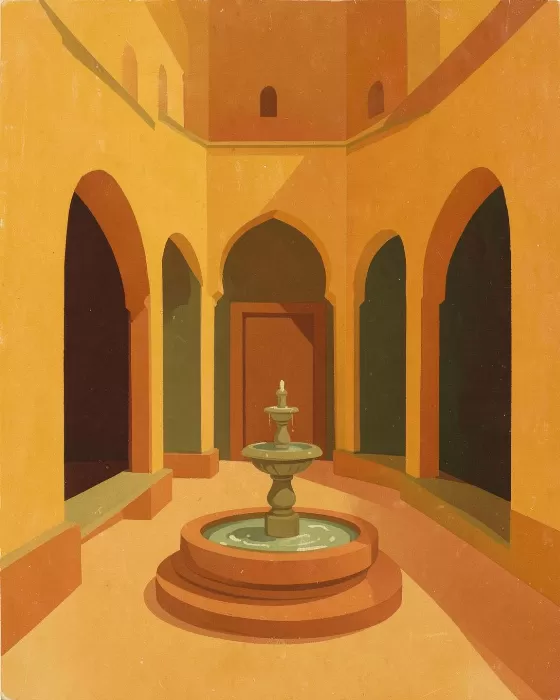 Riad Courtyard