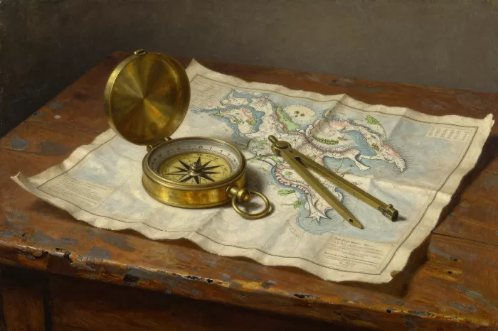 Brass Compass