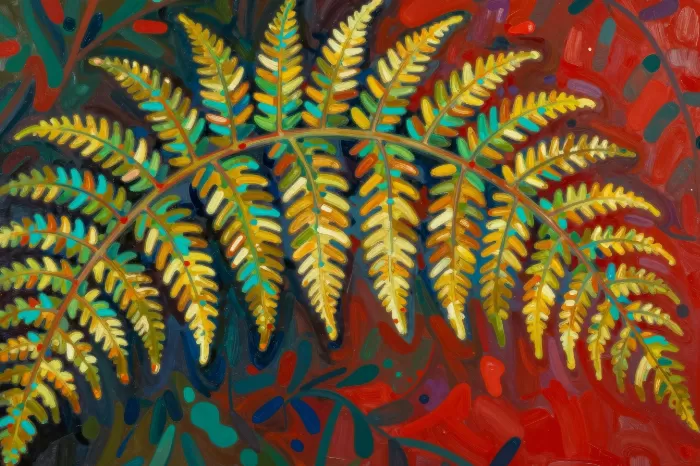 Scarlet Frond