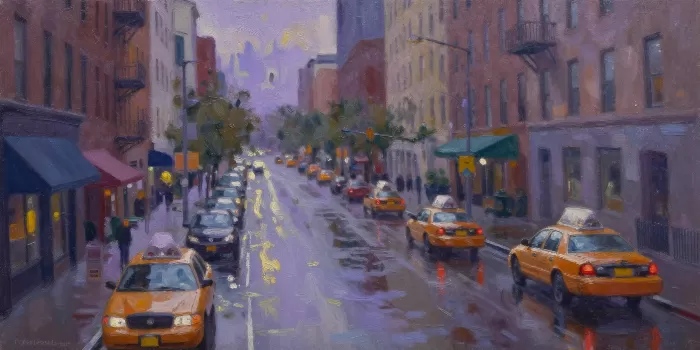 Rainy Manhattan