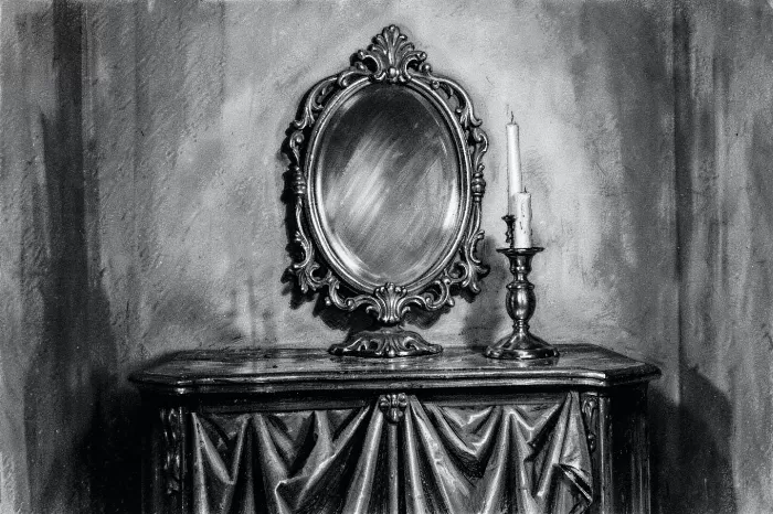 Candlelit Reflection