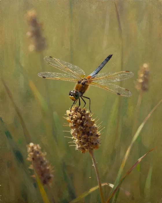 Golden Dragonfly